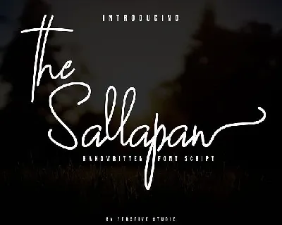 The Sallapan font