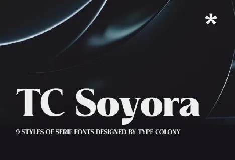 TC Soyora font