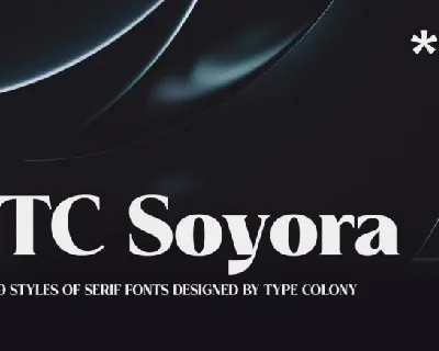 TC Soyora font