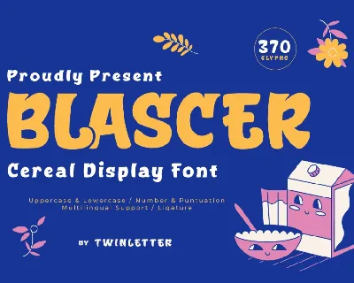 BLASCER personal font