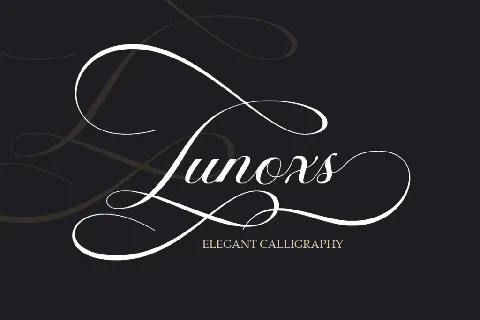 Lunoxs font