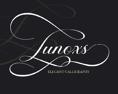 Lunoxs font