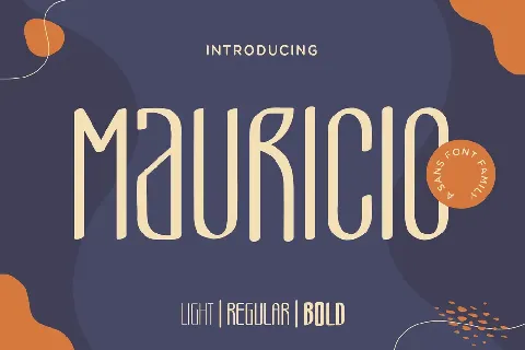 Mauricio Free Trial font