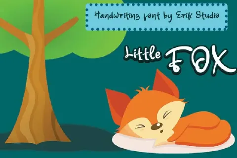 Littel Fox Display font