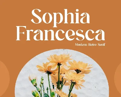 Sophia Francesca font