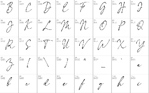 The Expressions font