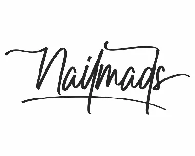 Nailmads Demo font