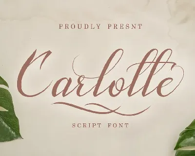Carlotte font