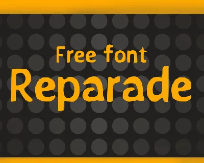 Reparade font