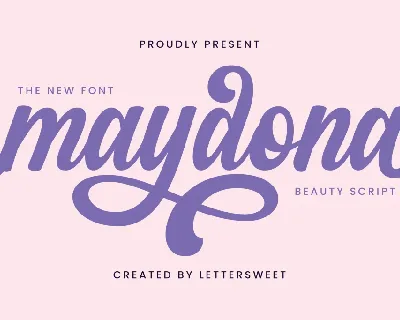 Maydona font