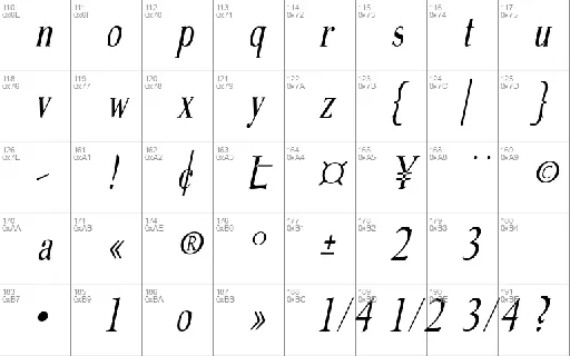 Gudvayne Typeface font