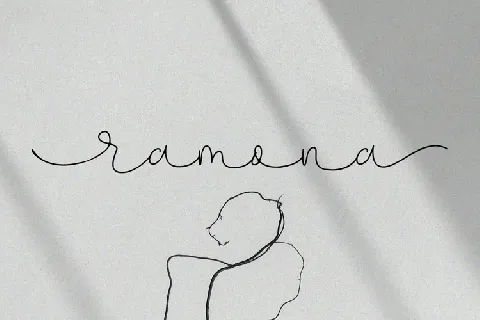 Ramona font