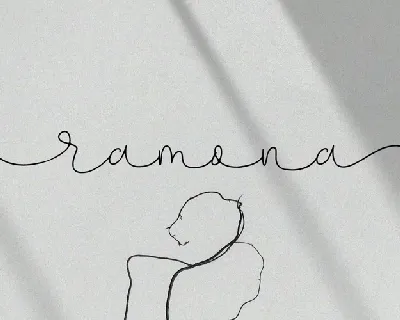 Ramona font