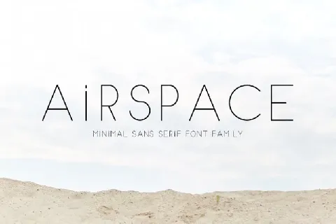 AIRSPACE Sans Serif font