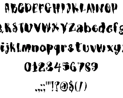 DK Dragonblood font