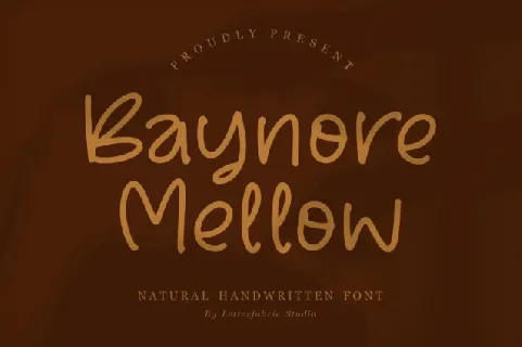 Baynore Mellow font