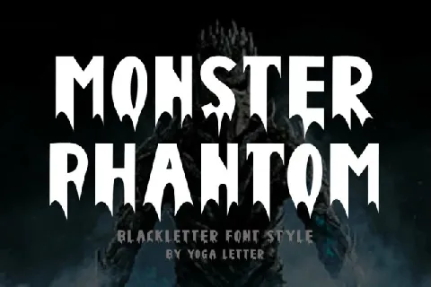 Monster Phantom Display font