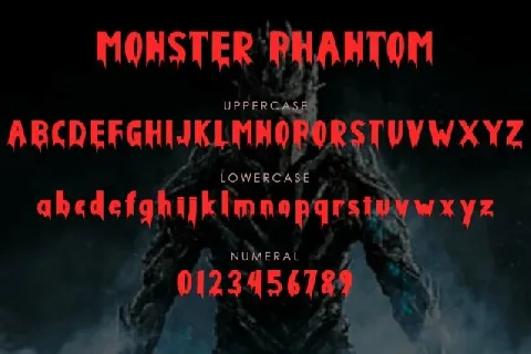 Monster Phantom Display font