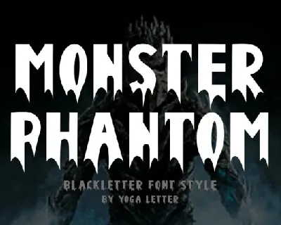 Monster Phantom Display font