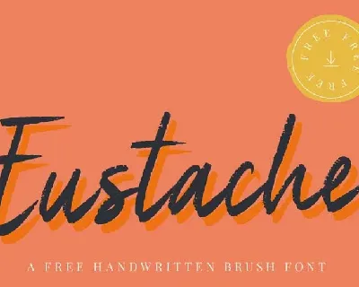 Eustache Handwritten Brush font