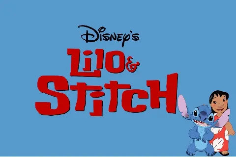 Lilo and Stitch font
