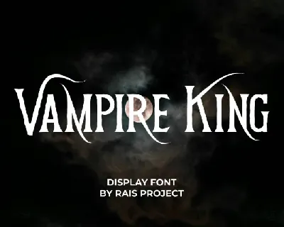 Vampire King font
