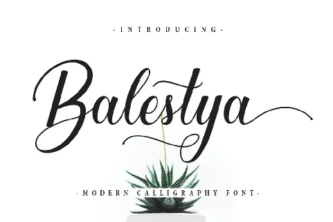 Balestya font