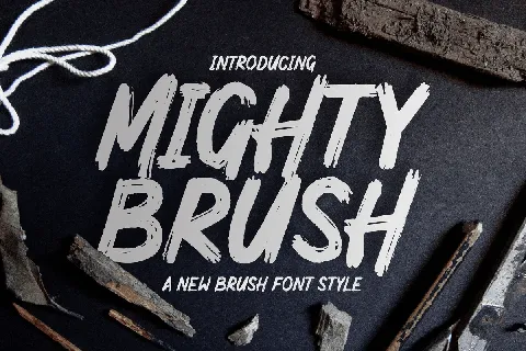 Mighty font