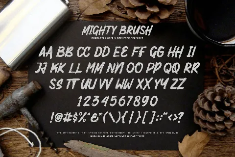 Mighty font