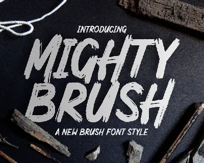 Mighty font