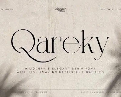 Qareky font