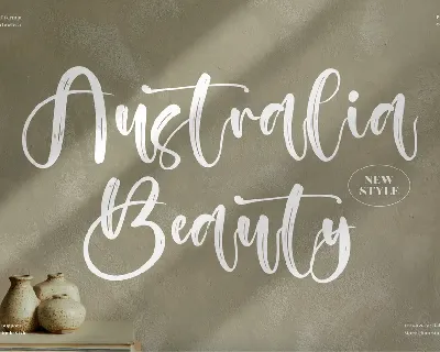 Australia Beauty font