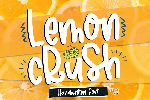 Lemon Crush font