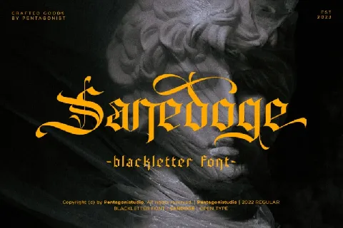 Sandoge font