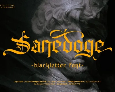 Sandoge font