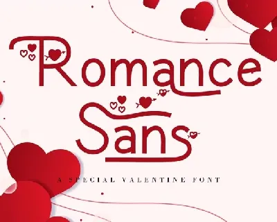 Romance Sans font