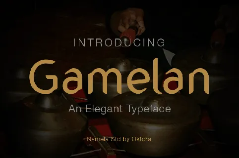 Gamelan Typeface font