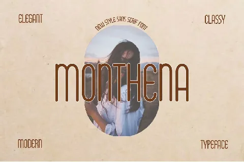 Monthena font