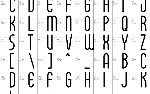 Monthena font