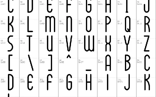 Monthena font