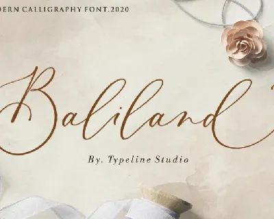 Baliland font