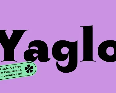 ZT Yaglo font