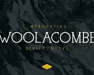 Woolacombe Typeface font