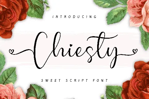 Chiesty Sweet font