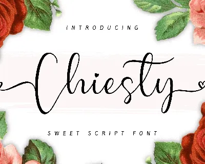 Chiesty Sweet font