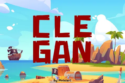 CLEGAN font