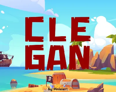 CLEGAN font