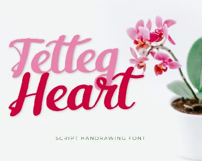 Tetteg Heart font