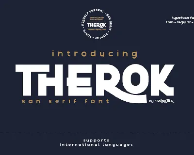 Therok font