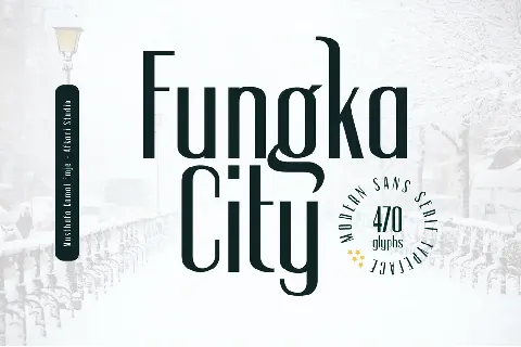 Fungka City font